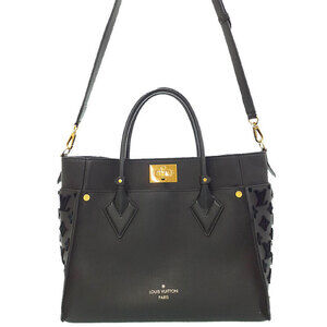 Louis Vuitton On My Side Shoulder Bag Black